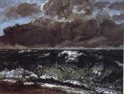 Gustave Courbet The Wave oil